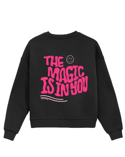 SWEATER MAGIC ZWART
