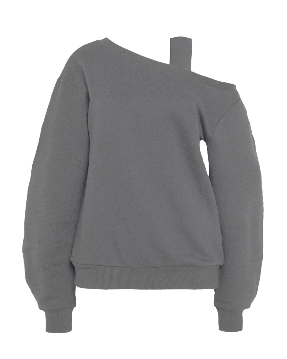 OFF SHOULDER TRUI GRIJS