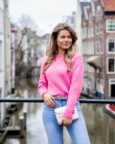 CHENILLE TRUI ROZE
