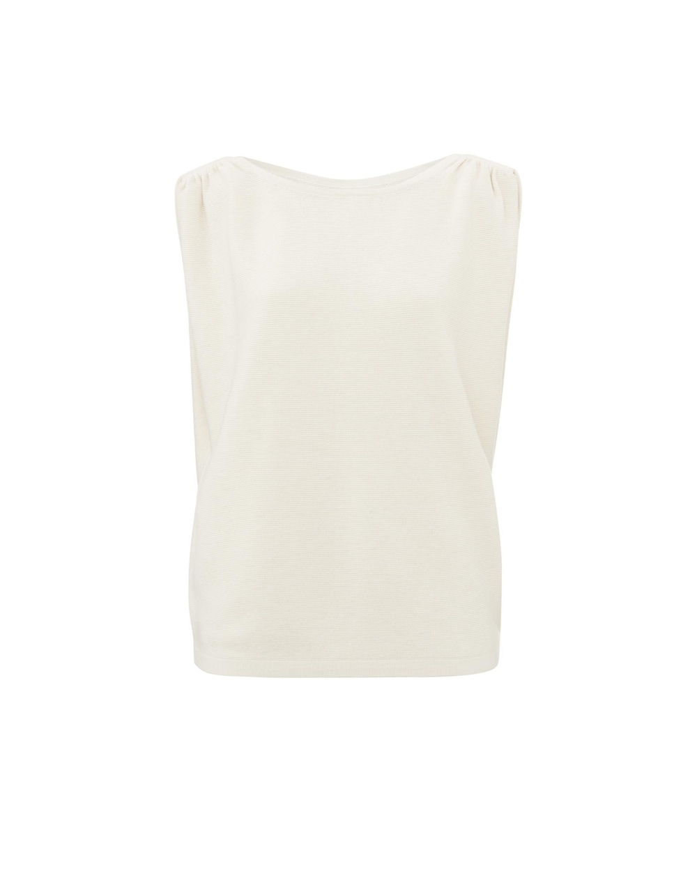 MOUWLOZE TRUI MET KNOOPJES BEIGE
