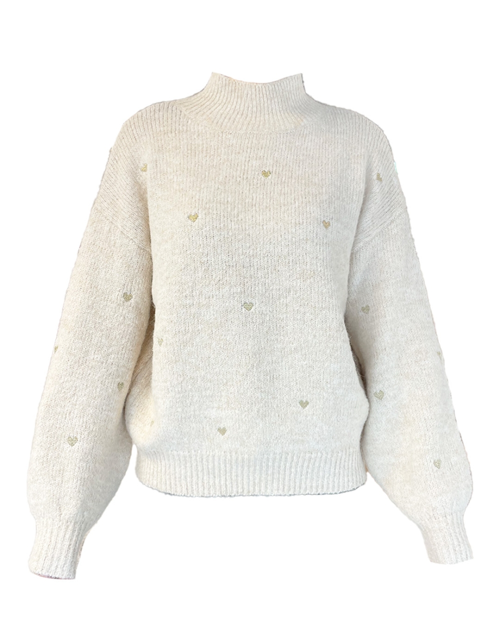 TRUI MET HARTJES BEIGE