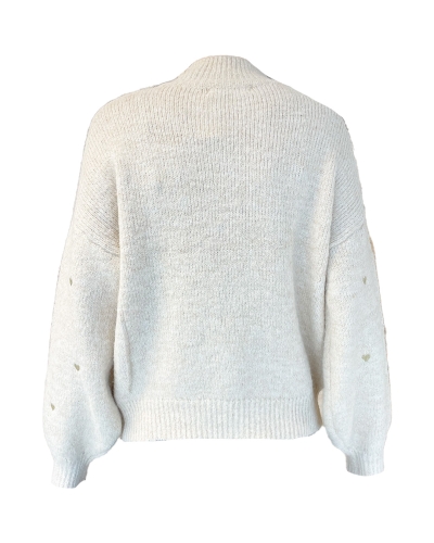 TRUI MET HARTJES BEIGE
