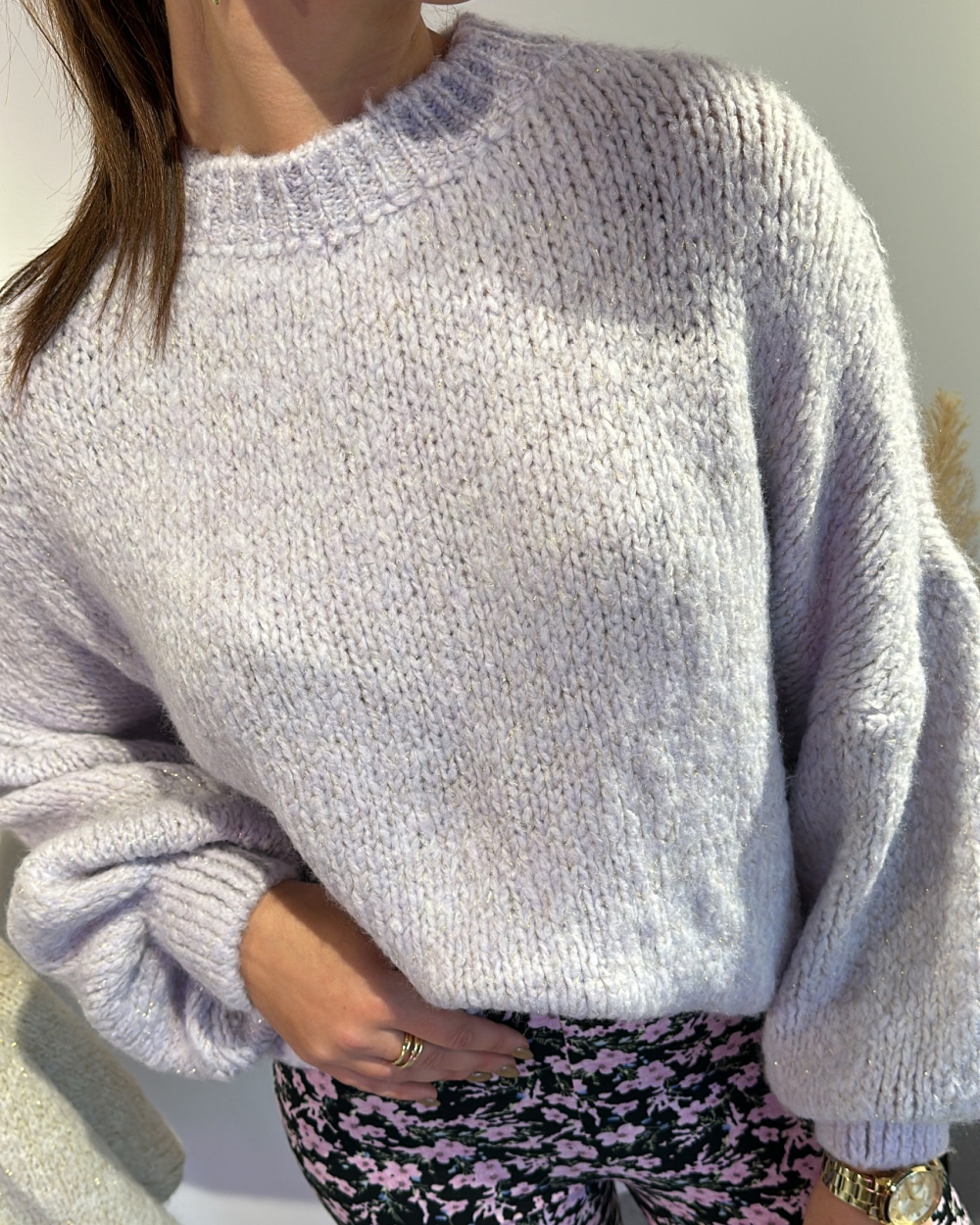 TRUI JODI LUREX LILA