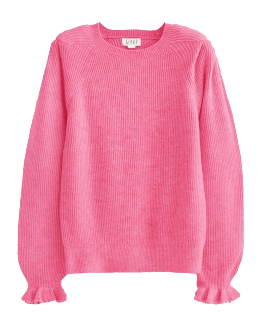TRUI MET RUFFLE ROZE