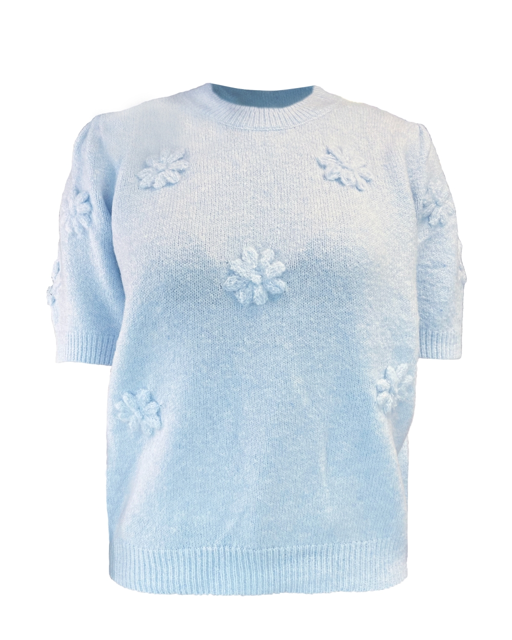 TRUI MET BLOEMEN BLAUW