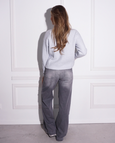 TURTLENECK TRUI BLAUW
