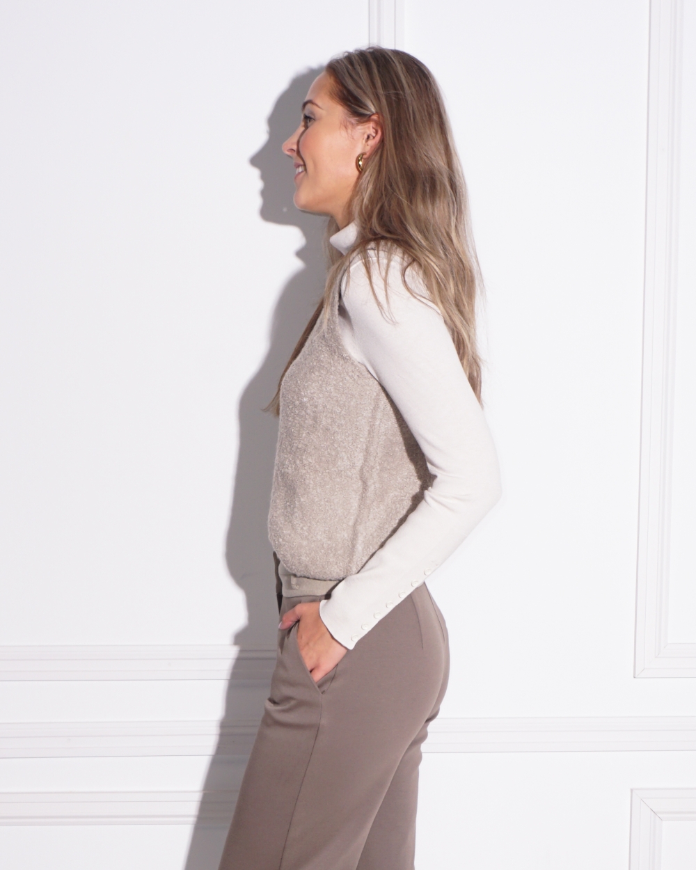 BOUCLE SPENCER BEIGE
