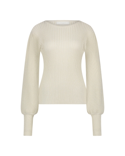 Nukus TRUI MULBERRY ECRU LUREX