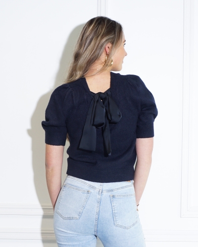 TOP MARTHA NAVY