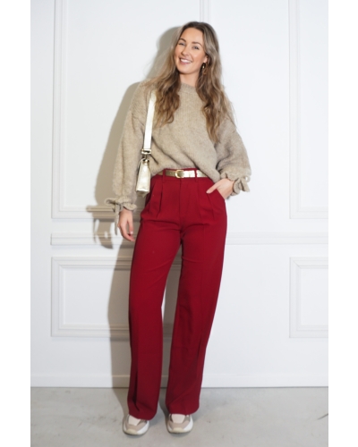TRUI JODI STRIK MOUW BEIGE