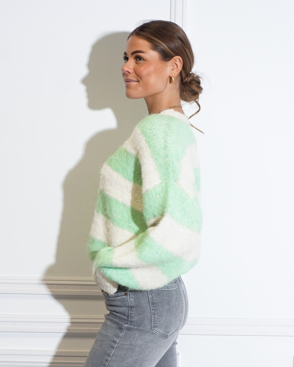 TRUI BIG STRIPE LIME