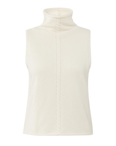 SPENCER MET COL MET KABELDETAIL OFF WHITE