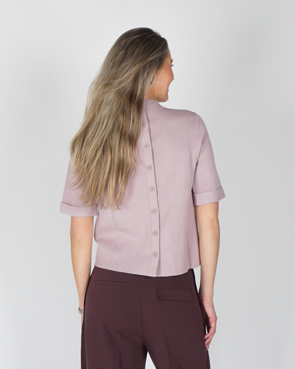 TRUI MET KNOOPSLUITING ROZE