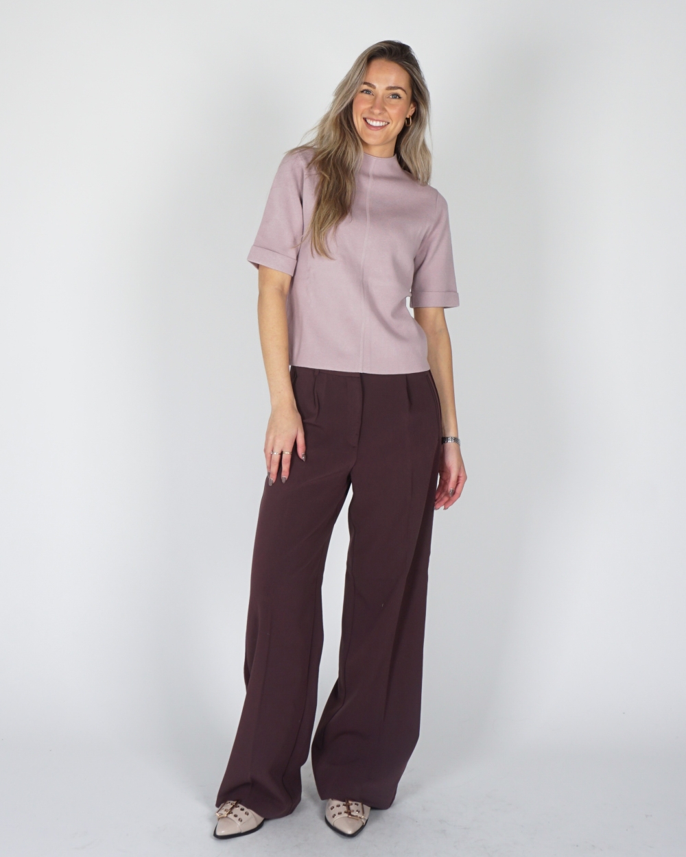 TRUI MET KNOOPSLUITING ROZE