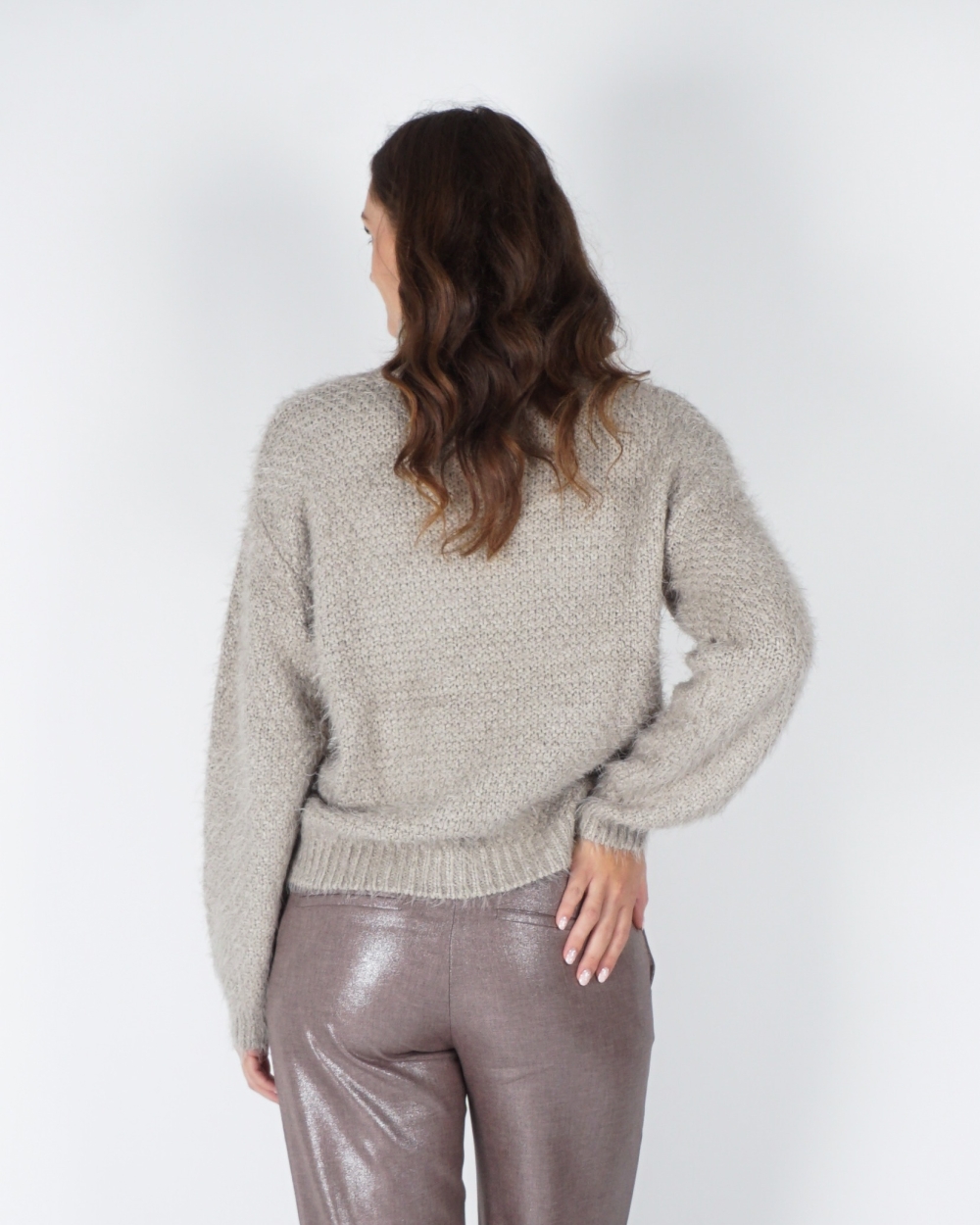 PULLOVER TRUI GRIJS