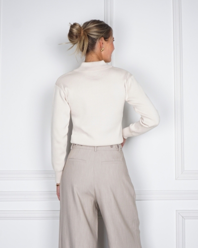 POLO KNIT LENE BEIGE