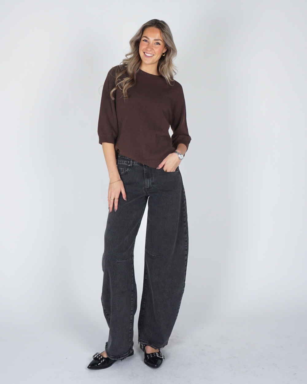 BASIC KNIT BRUIN