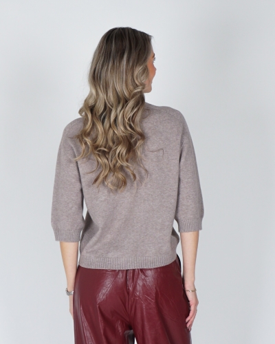BASIC KNIT BEIGE TAUPE