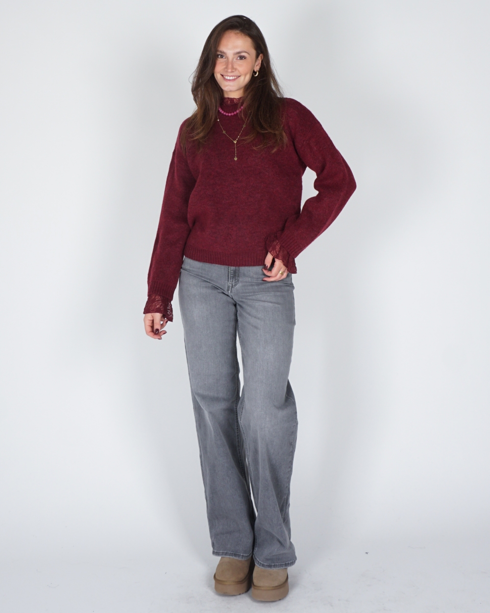 TRUI MET BACKPRINT NYC BORDEAUX