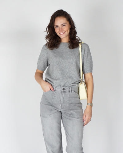 YAYA Zachte trui met korte mouwen 01-000458-602