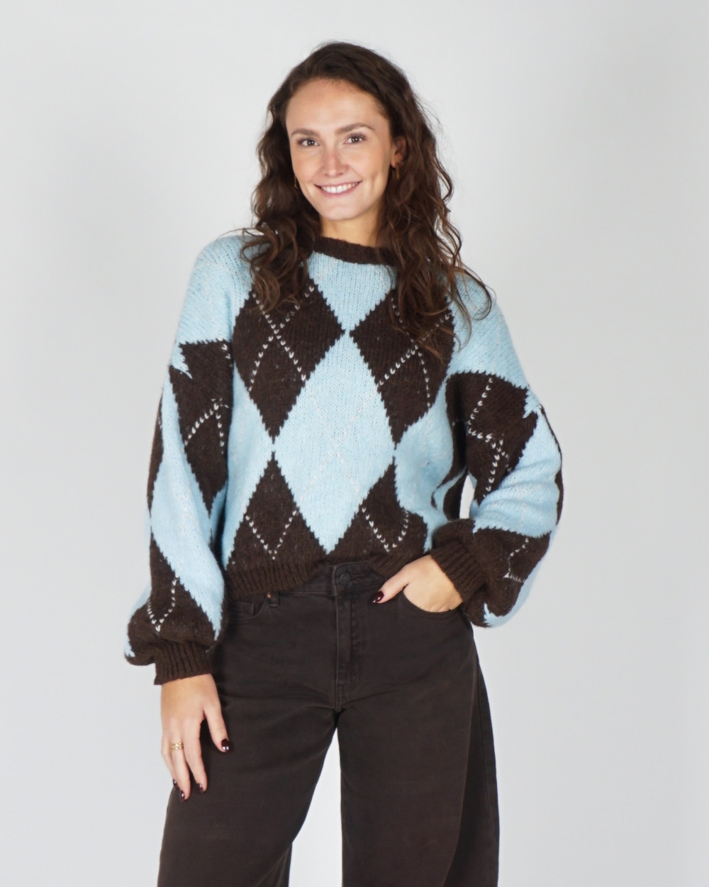 TRUI JODI RUIT BRUIN/BLAUW