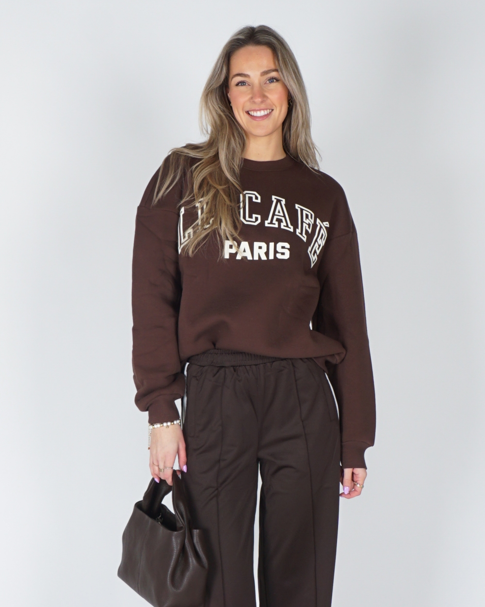 BRUINE SWEATER CAFE PARIS