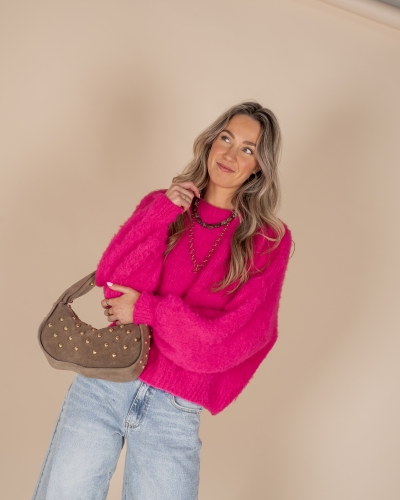 Gossip the Label FLUFFY TRUI RONDE HALS FLUFFY TRUI RONDE HALS