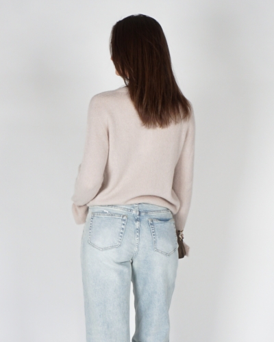 TRUI MET RUFFLE BEIGE