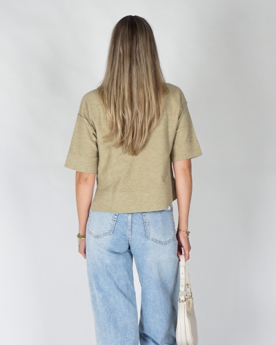 YAYA 01-000621-608 OLIVE GRAY GREEN MELANGE