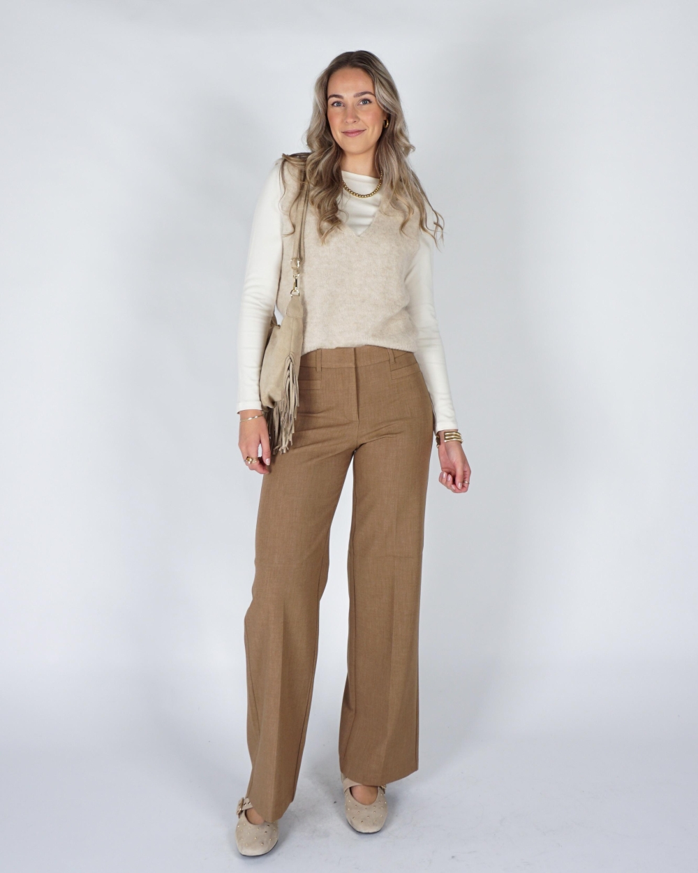 YAYA 01-000635-609 LIGHT BEIGE MELANGE