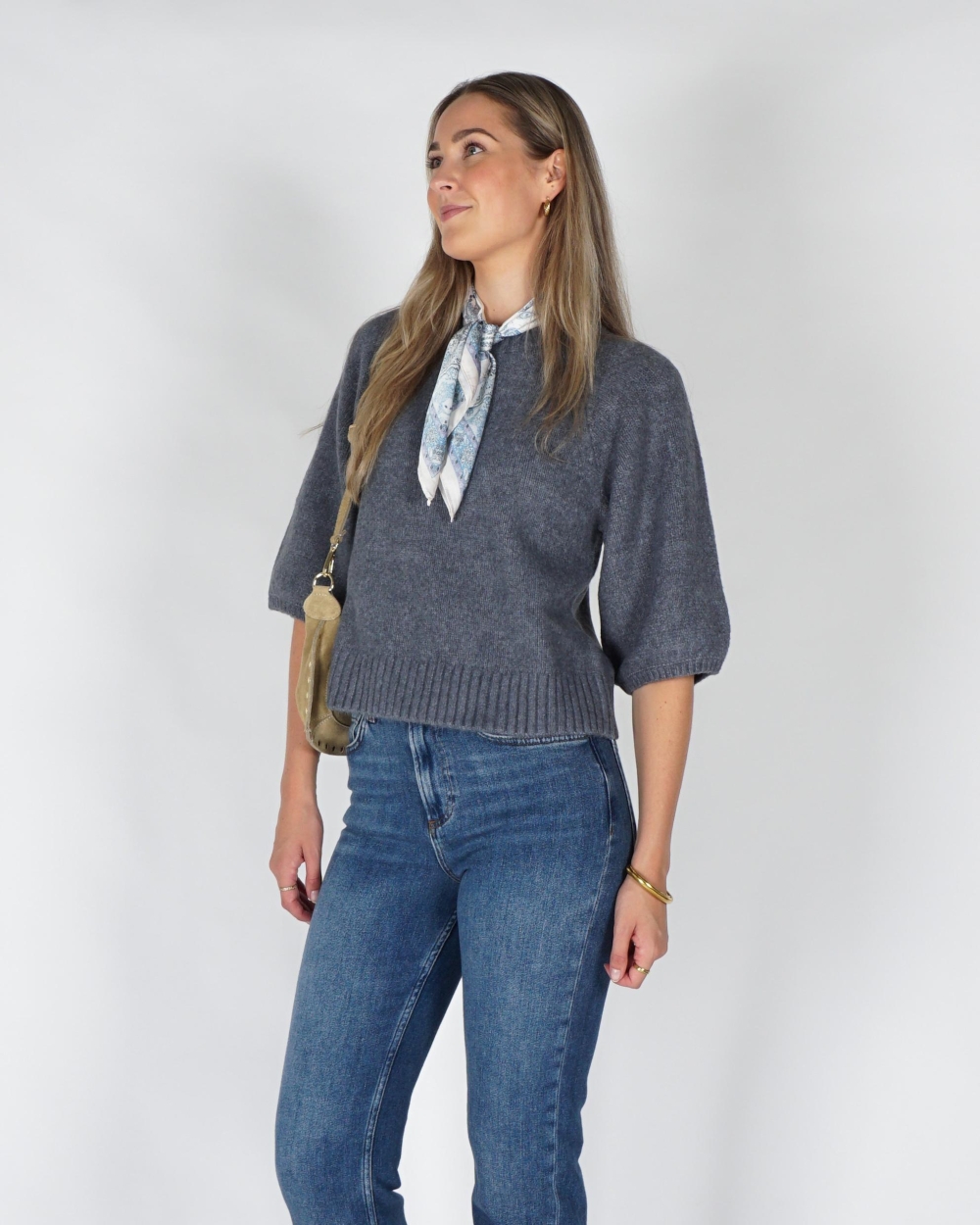 YAYA 01-000644-609 ARCTIC SEAL GREY MELANGE