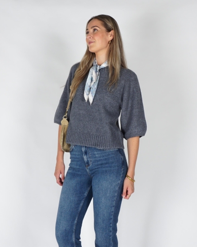 YAYA Trui met mouwen met textuur 01-000644-609