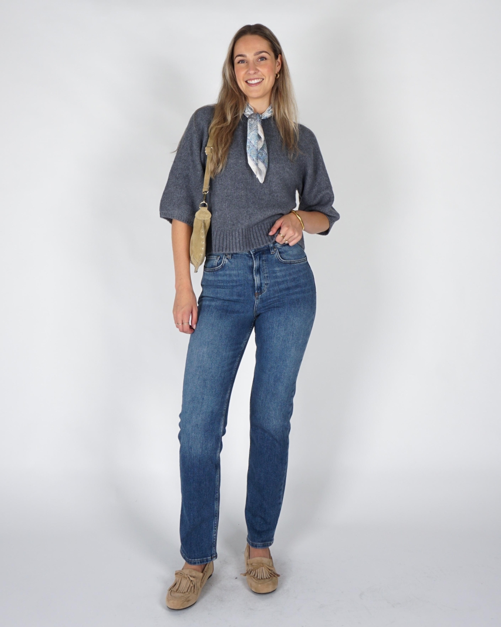 YAYA 01-000644-609 ARCTIC SEAL GREY MELANGE