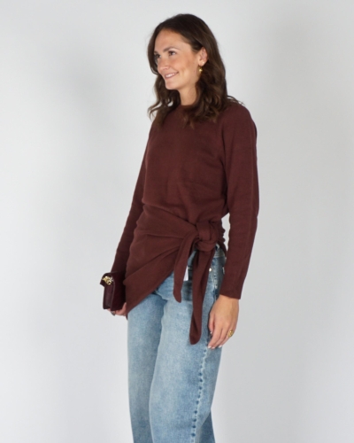 YAYA Vest met geweven details 01-000653-610