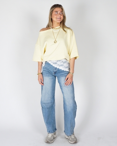 ONESHOULDER TRUI GERAFELD GEEL