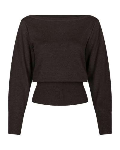 Neo Noir JESSEN KNIT Bruin