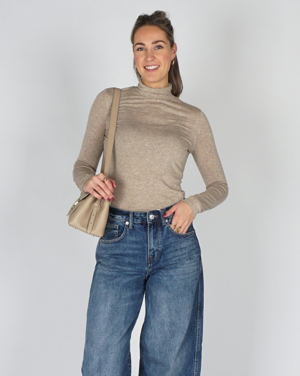 Nukus PULLOVER GINNY Beige