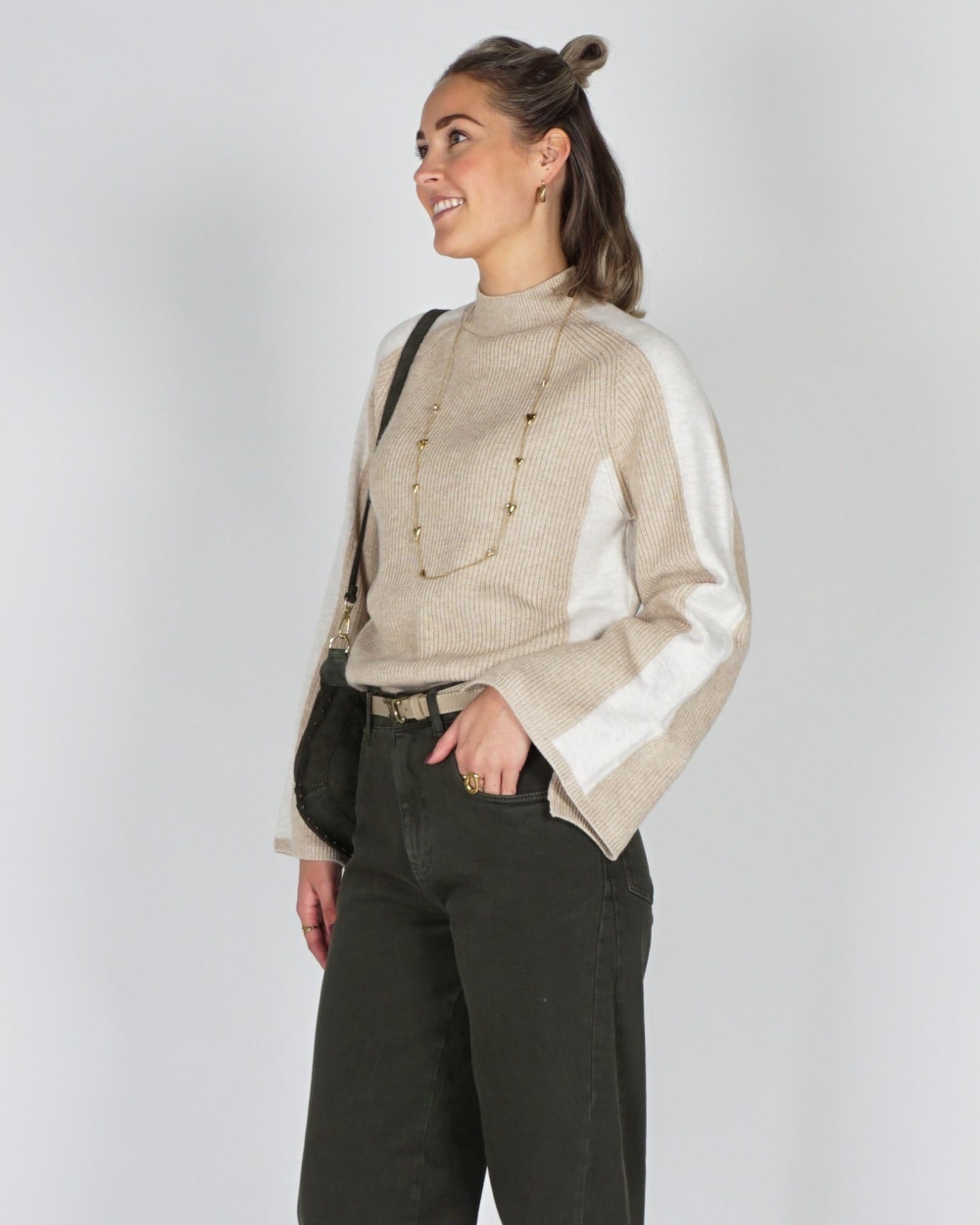 Nukus PULLOVER MINDY Beige