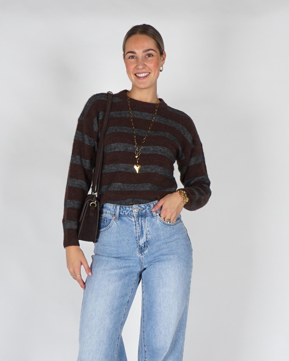 MSCH Copenhagen PULLOVER FESTINA HOPE Bruin
