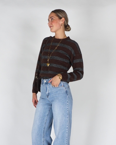 MSCH Copenhagen PULLOVER FESTINA HOPE Bruin