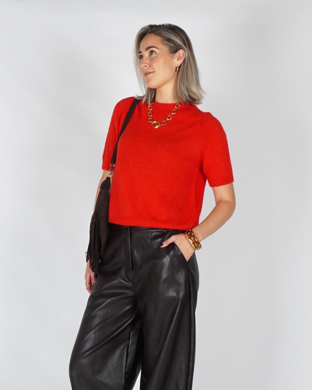 Gossip TRUI KORTE MOUW Rood
