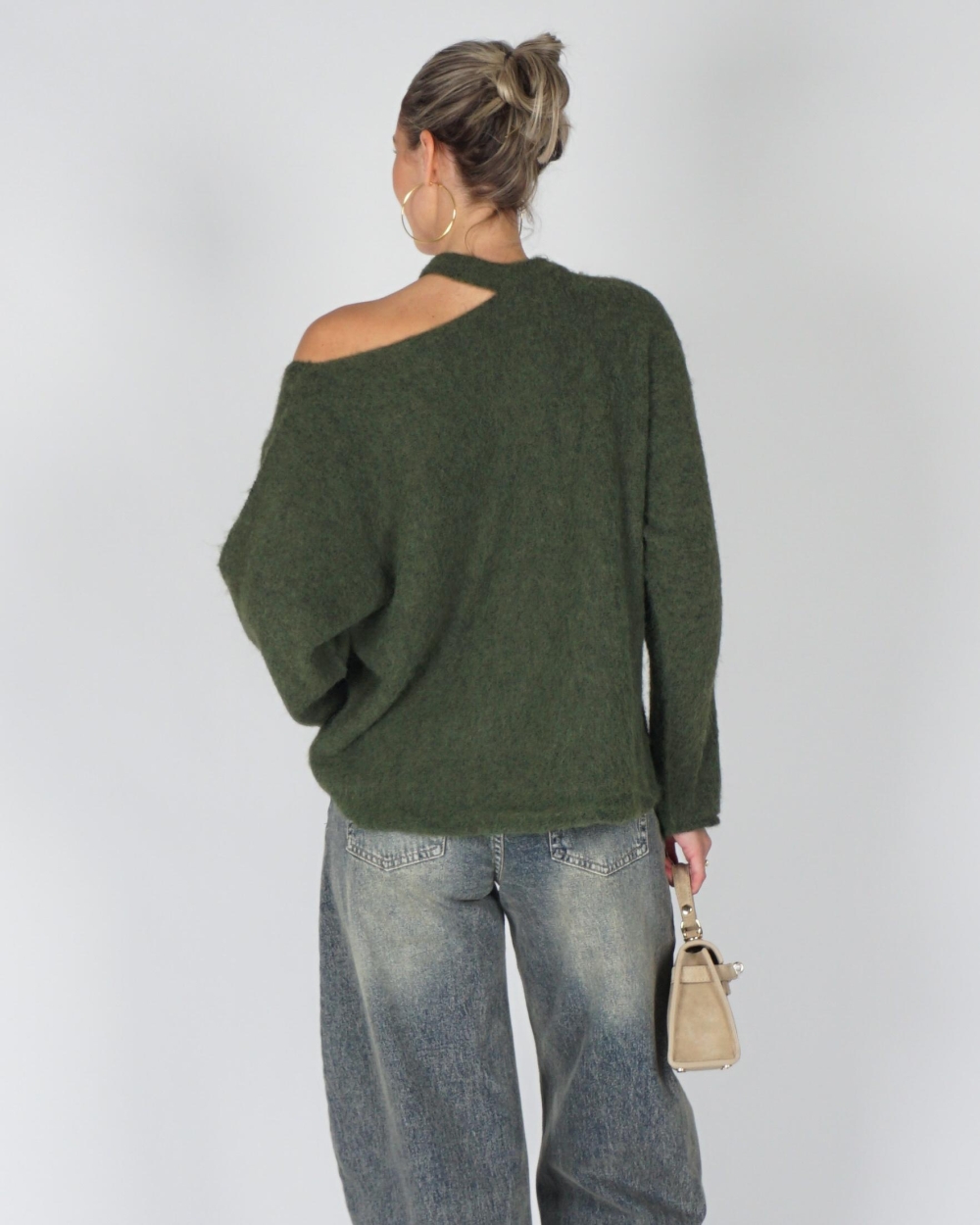 Gossip TRUI MET SCHOUDERDETAIL Groen