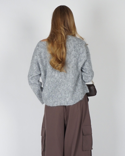 Gossip TRUI MET SCHOUDERDETAIL Grijs