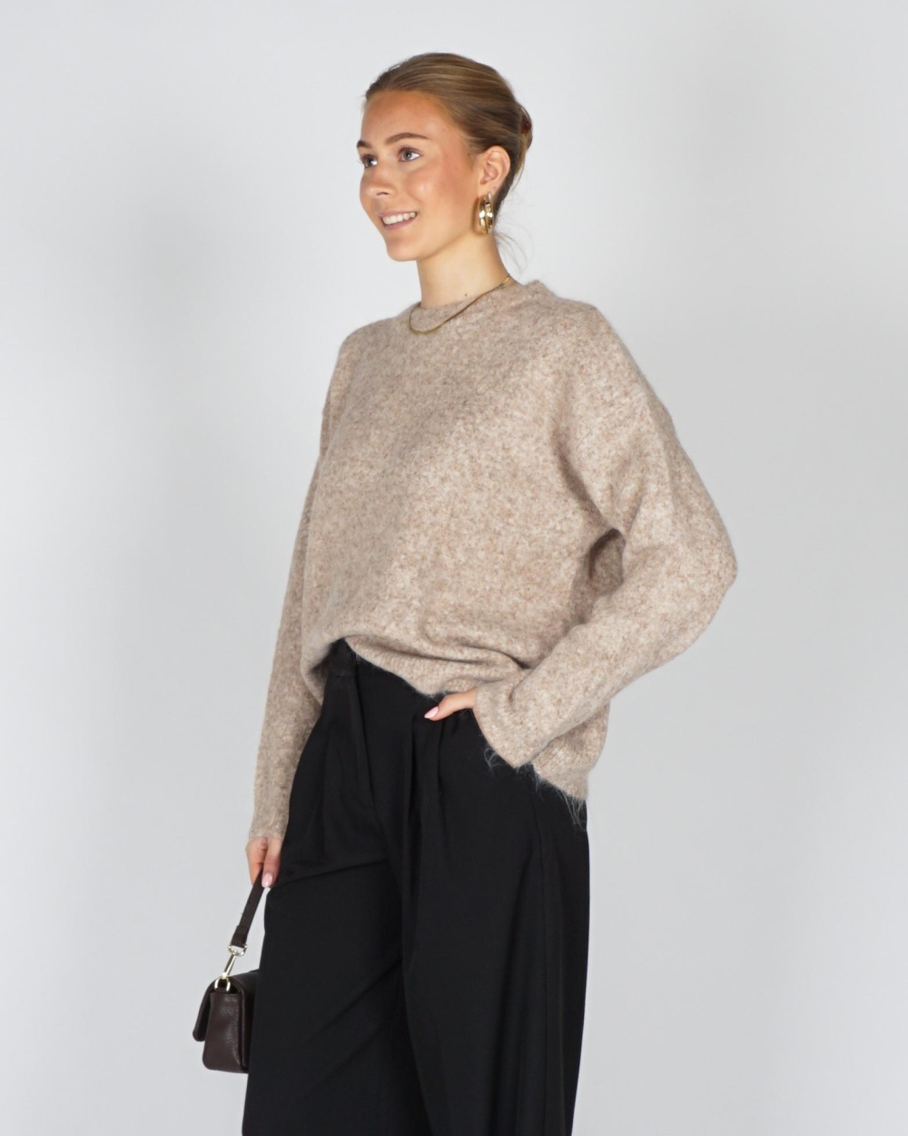 Gossip BASIC GEBREIDE TRUI Beige