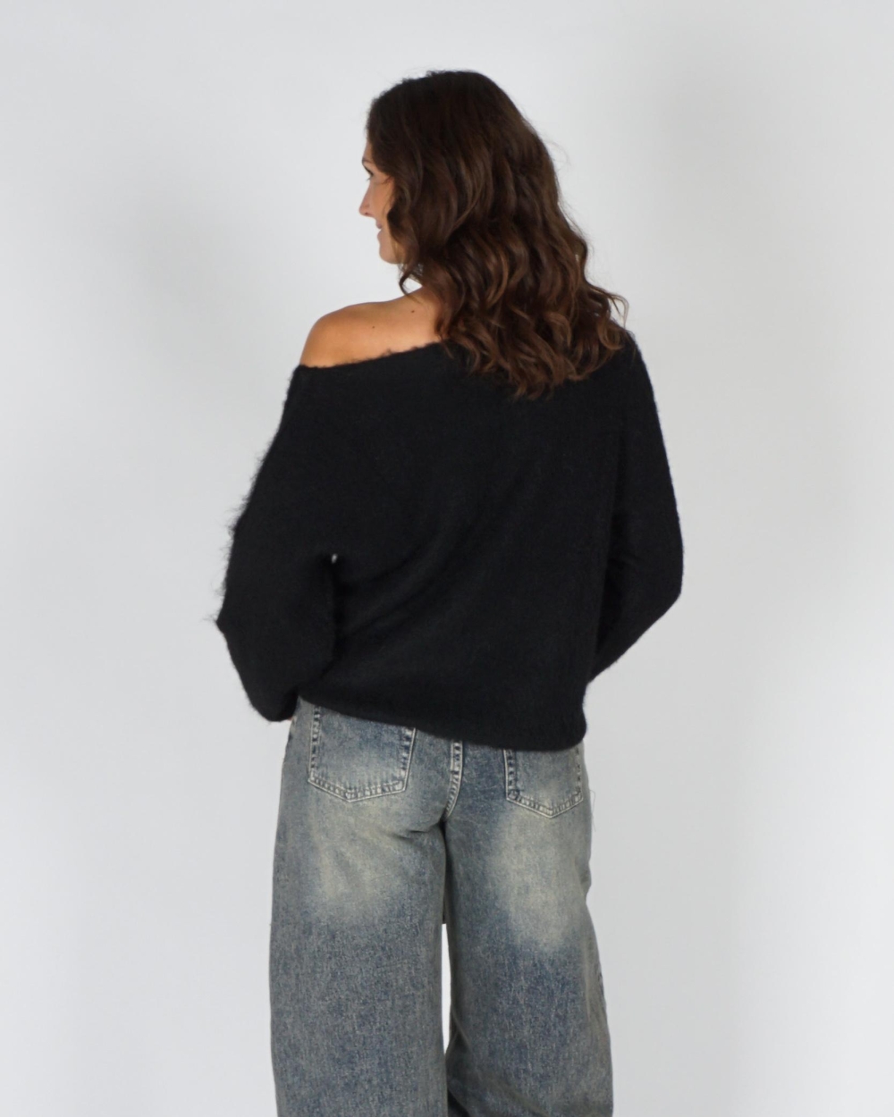 Gossip TRUI MET SCHOUDERDETAIL Zwart