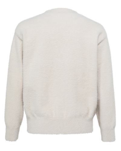 FLUFFY VEST MET DRUKKNOPEN 