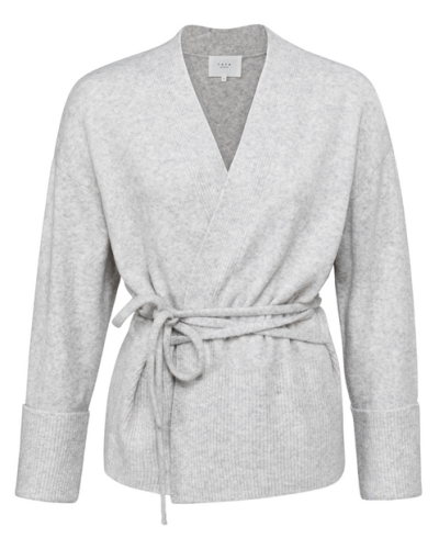 YAYA RIB CARDIGAN LONG SLEEVE