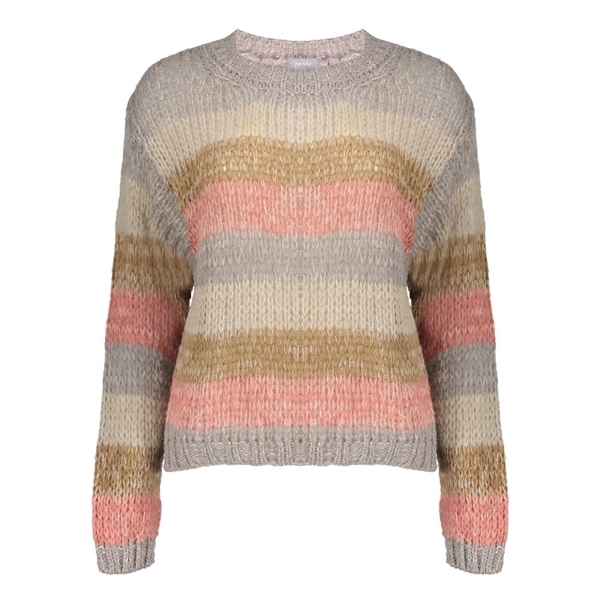 GROF GEBREIDE PULLOVER 