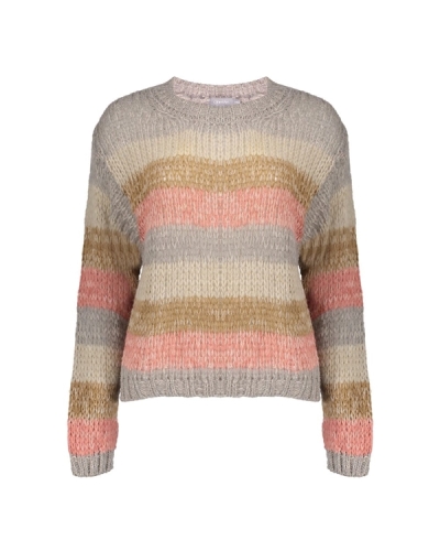 GROF GEBREIDE PULLOVER 