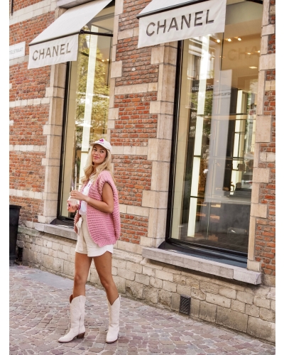 Gossip GILET CHERISE ROZE